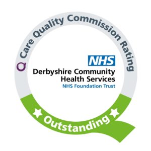 CQC Rating logo Derbyshire Community Health