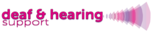 deaf and hearing support logo